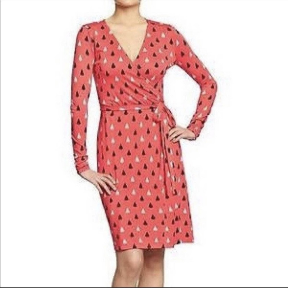 🦄 Blue Wrap Dress - Old Navy